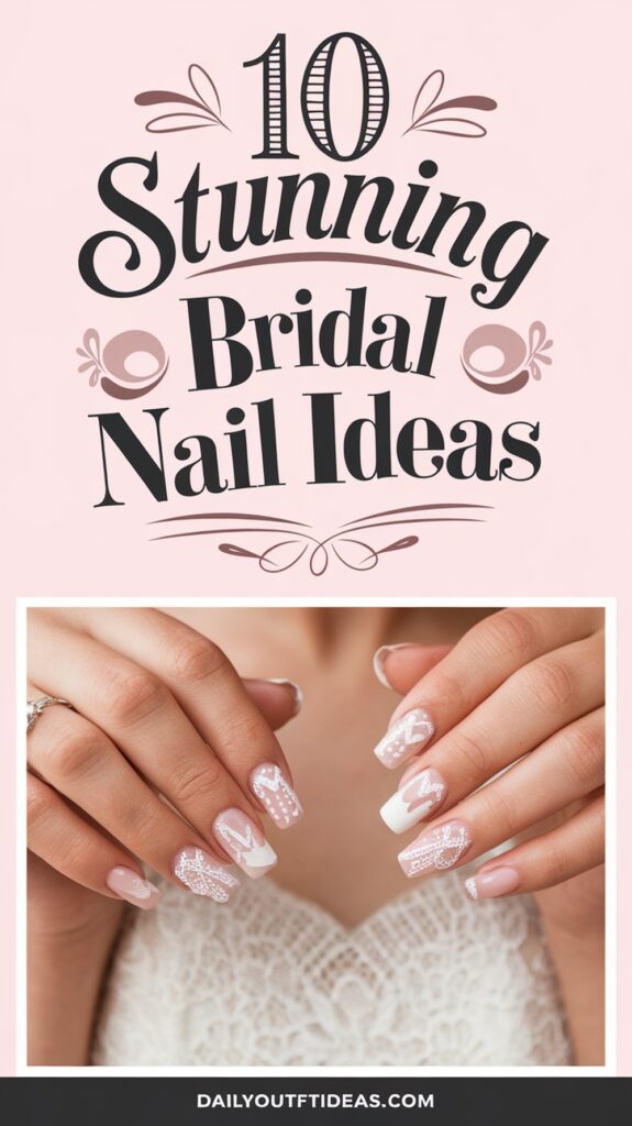 10 Stunning Bridal Nail Ideas for Your Perfect Wedding Day