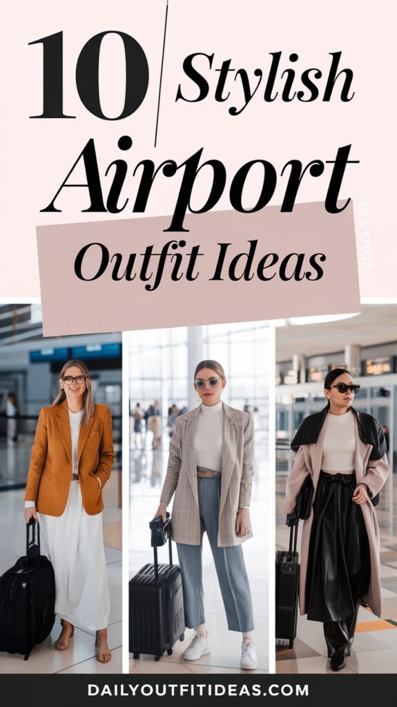 10 Stylish Airport Outfit Ideas for Comfortable Travel