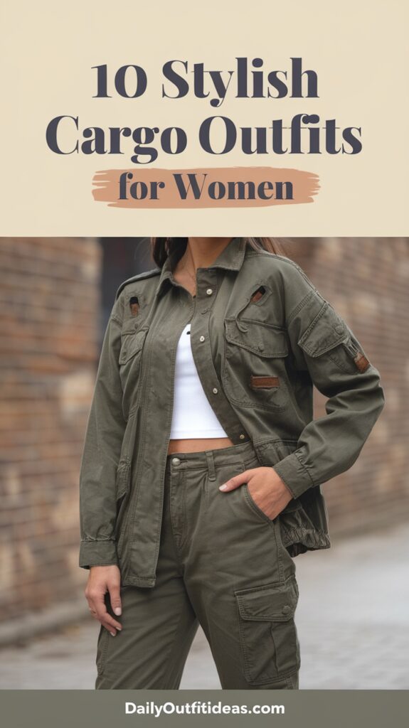 10 Stylish Cargo Outfits for Women You Need to Try