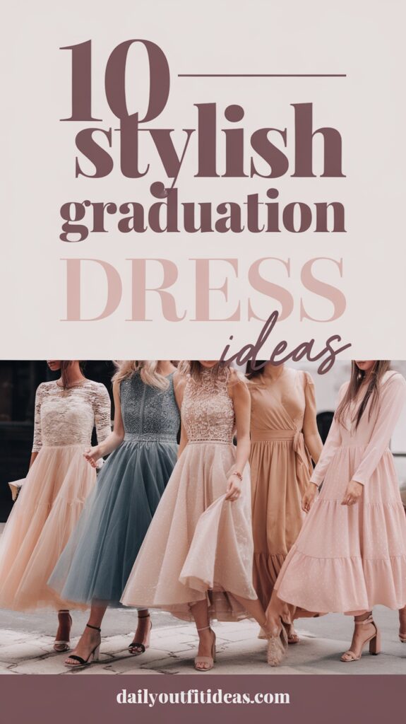 10 Stylish Graduation Dress Ideas for Women