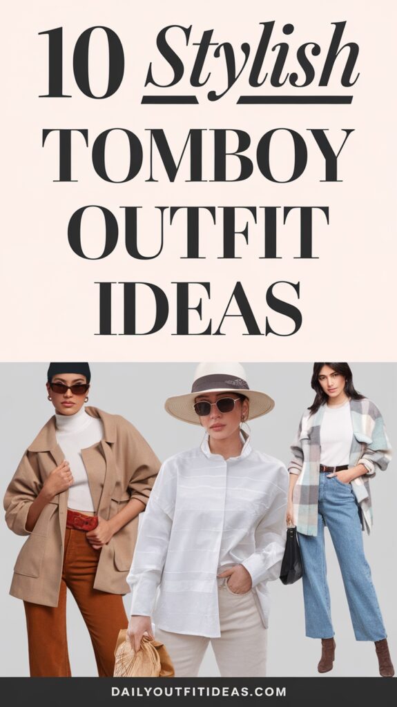10 Stylish Tomboy Outfit Ideas for Women