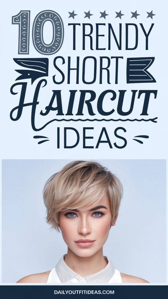 10 Trendy Short Haircut Ideas for a Fresh Look
