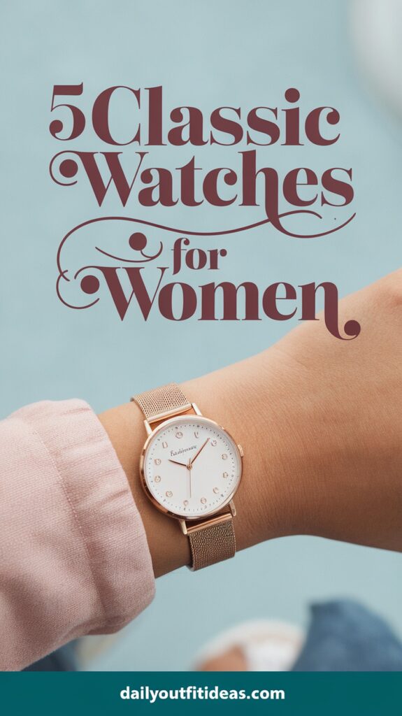 5 Best Classic Watches for Women