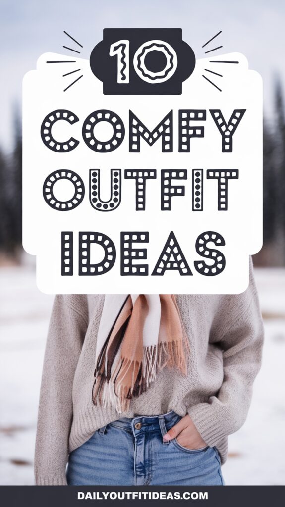 10 Comfy Outfit Ideas You’ll Love for Everyday Wear