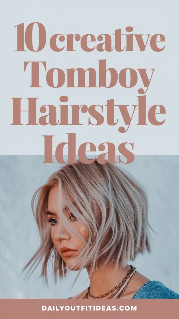 10 Creative Tomboy Hairstyle Ideas for a Bold Look