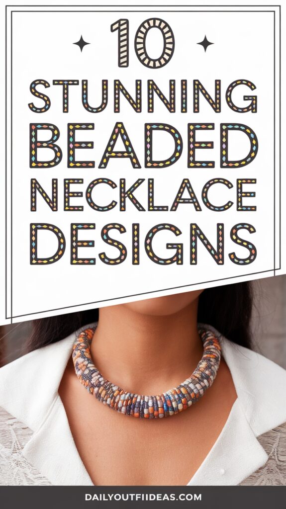 10 Stunning Beaded Necklace Designs to Try Today
