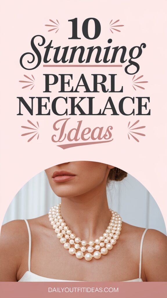 10 Stunning Pearl Necklace Ideas to Elevate Your Style